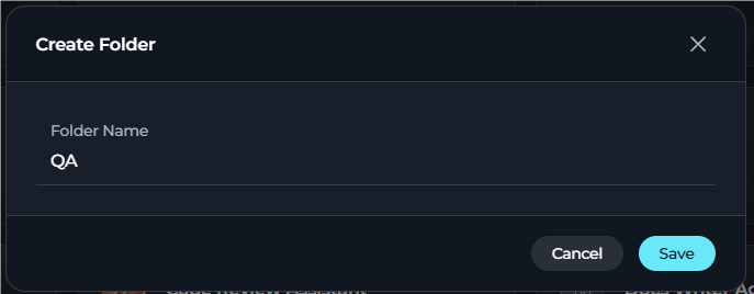 Create folder