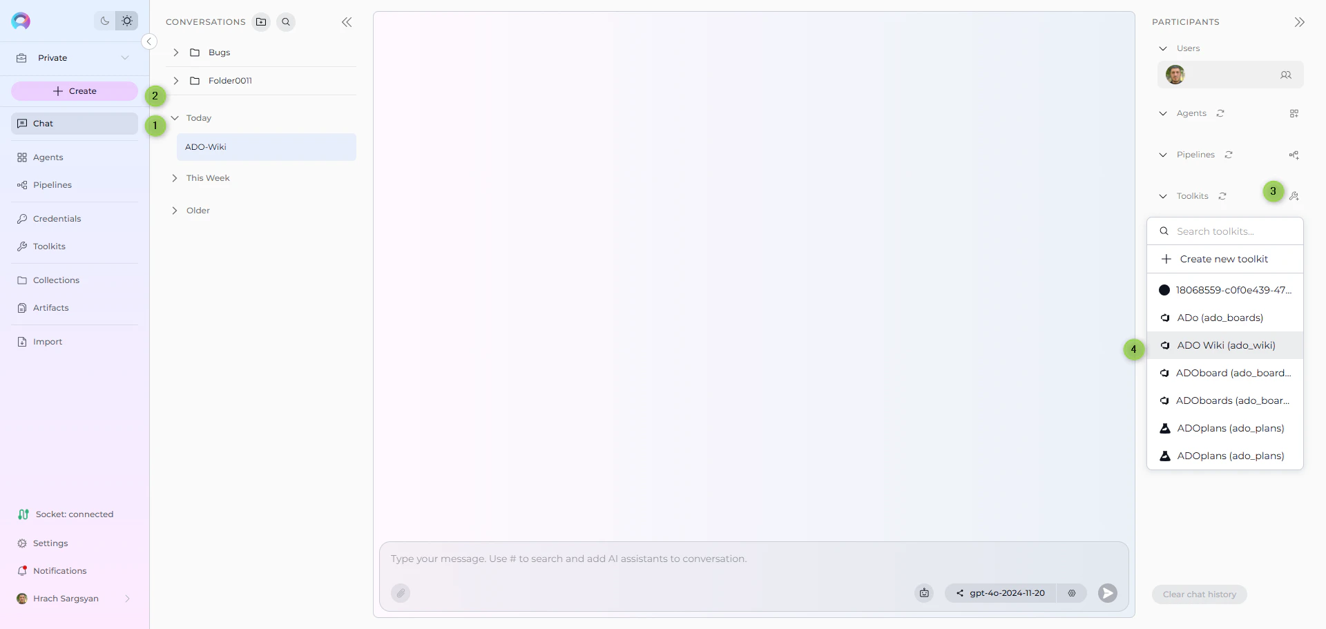 ADO Wiki Index Configuration