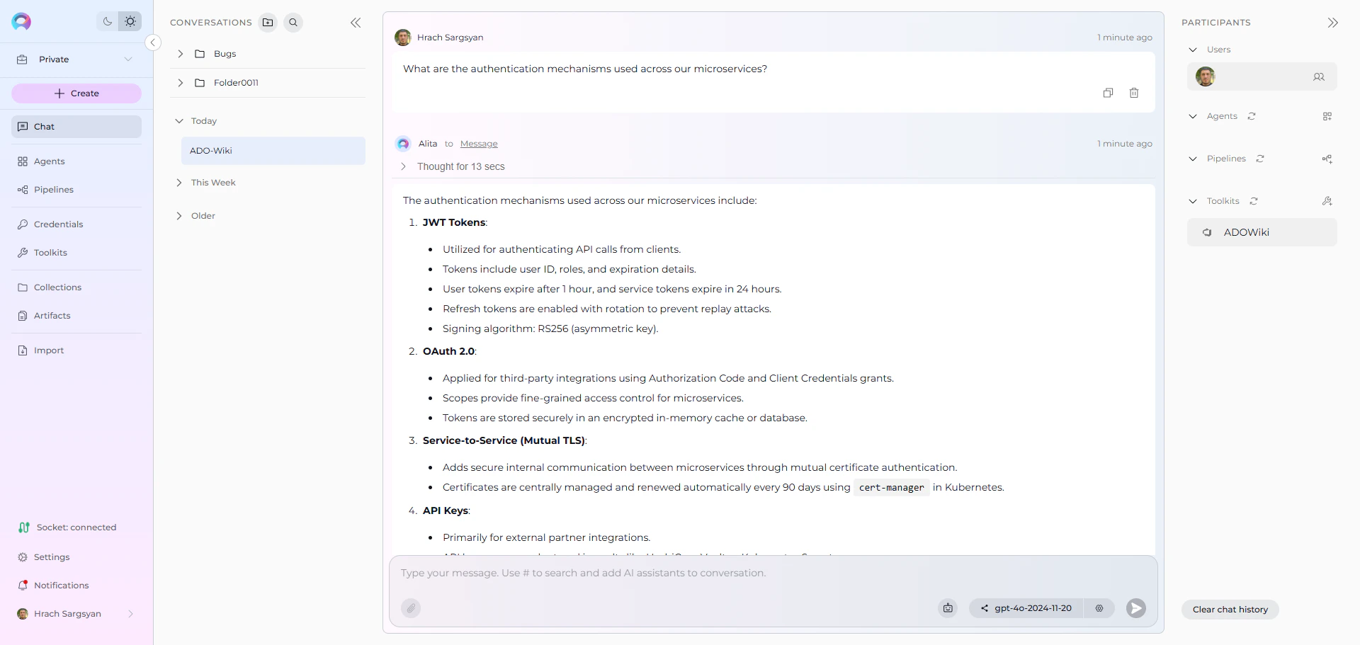 ADO Wiki Index Configuration