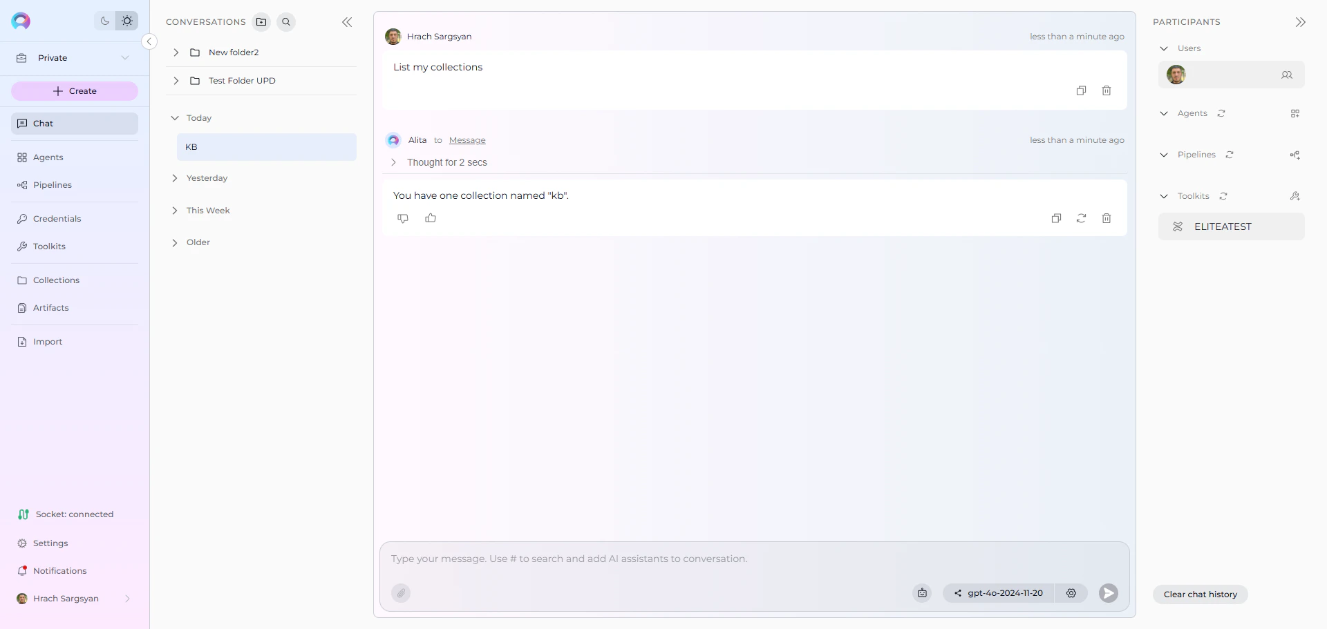 Confluence list collections