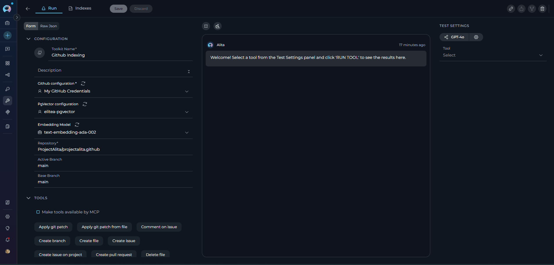 Toolkit Test – Index Data
