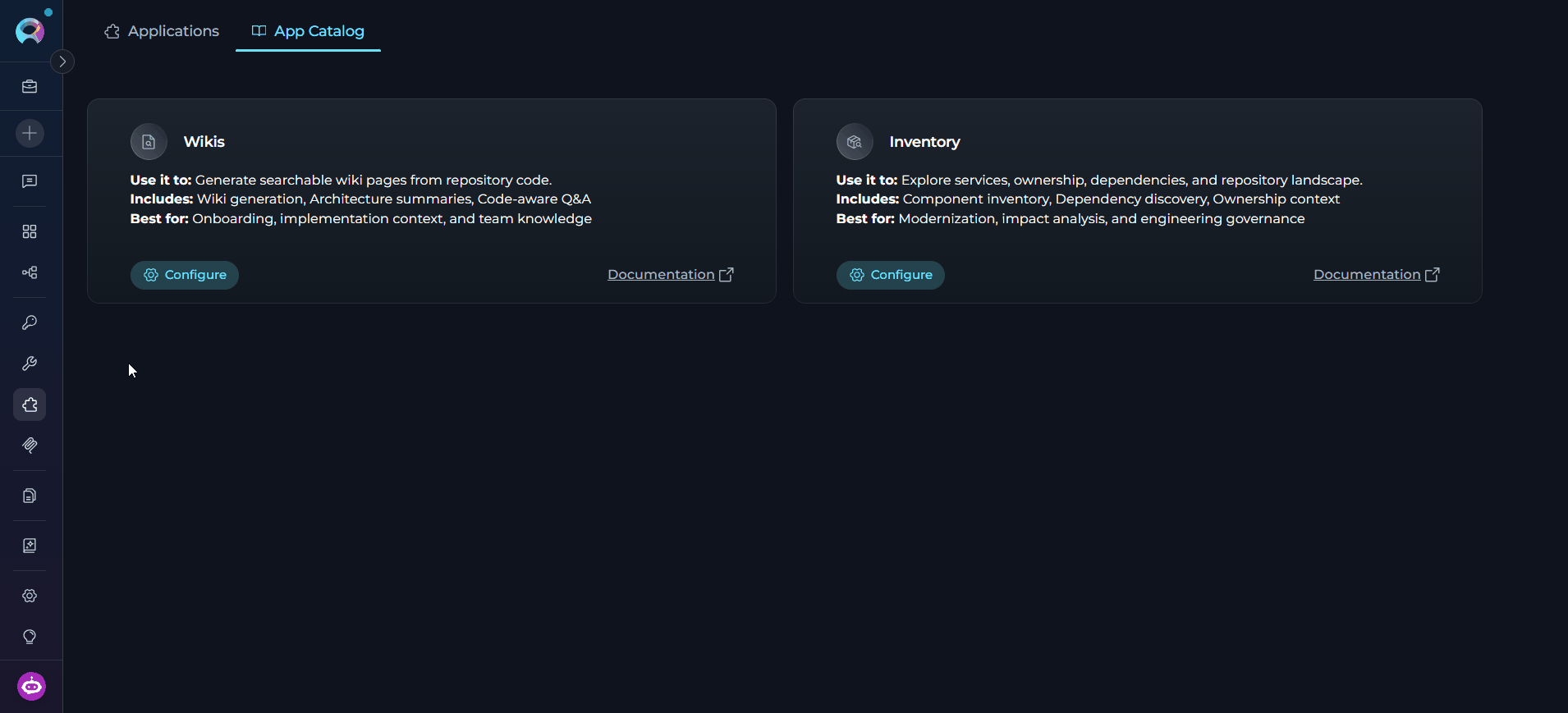 Applications-Catalog
