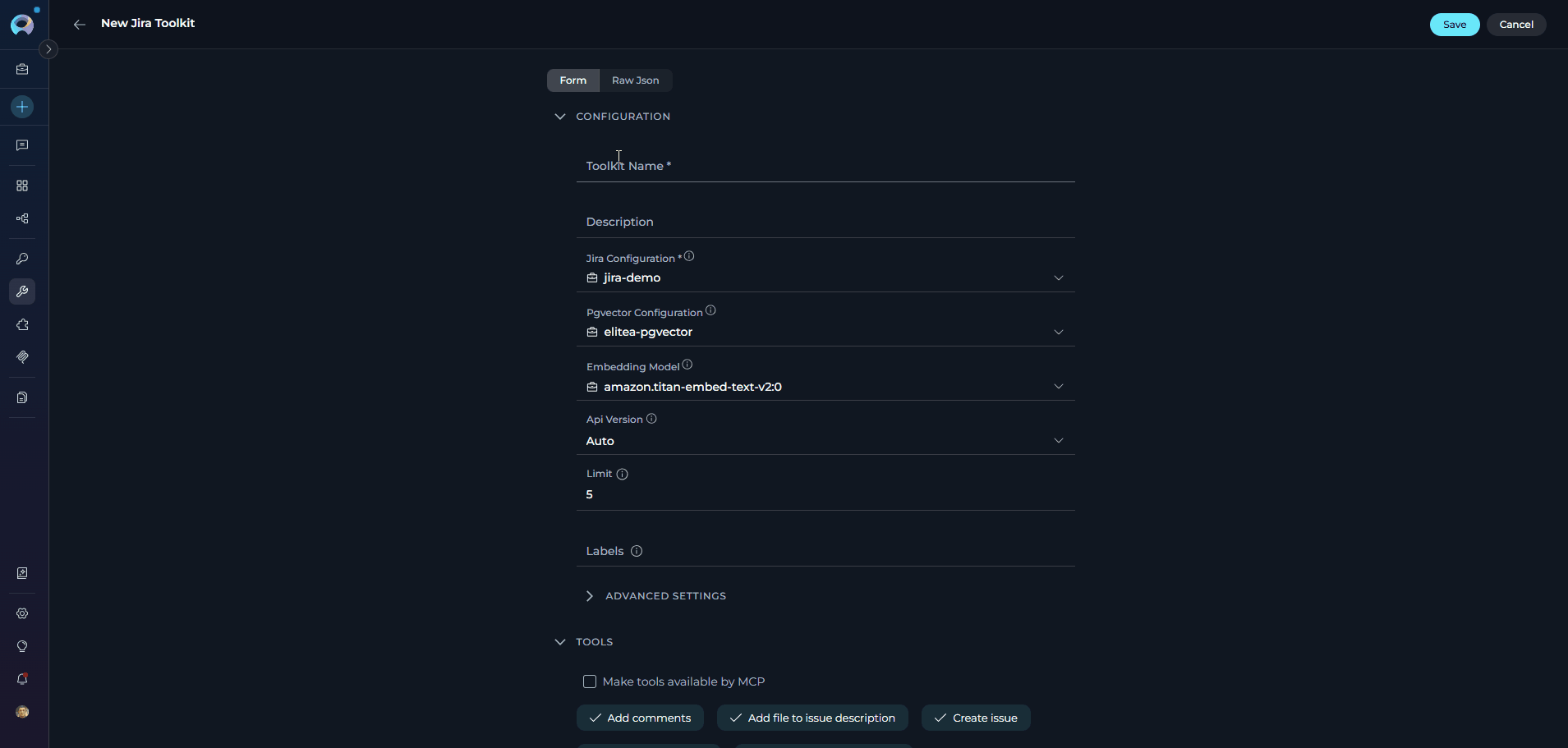 Jira create Toolkit