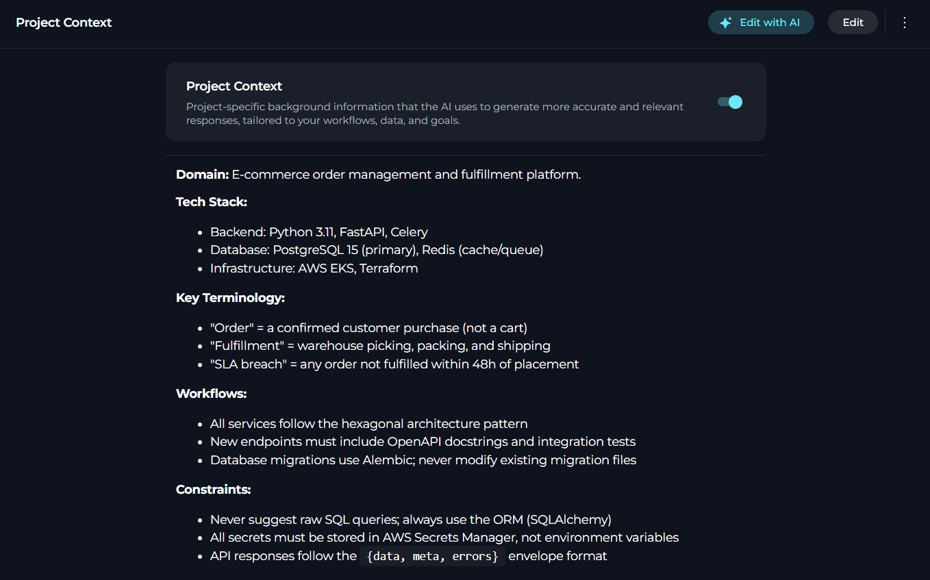 Project Context