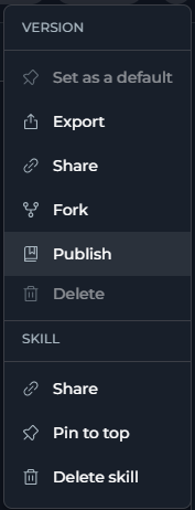 Publish Skill