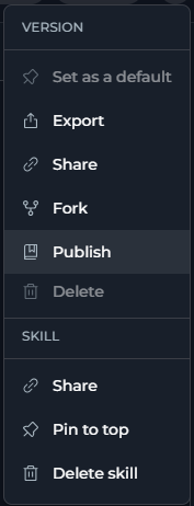 Publish Skill
