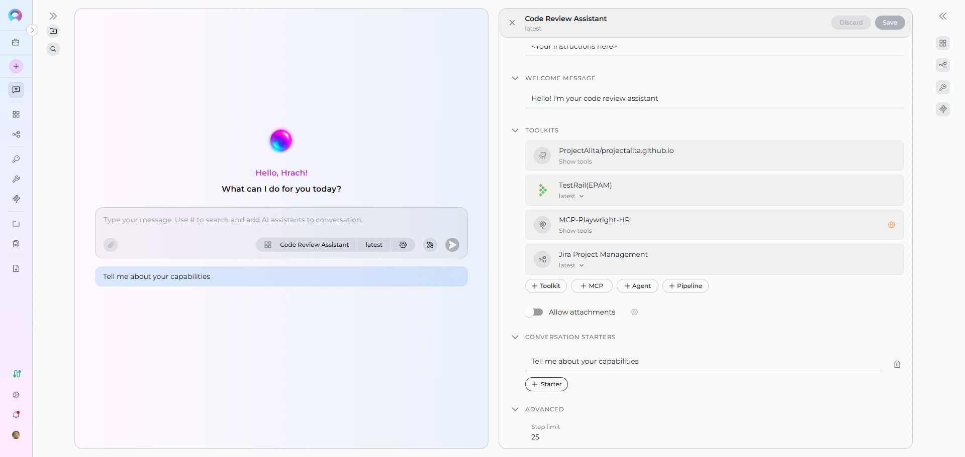 Agent Advanced Configuration