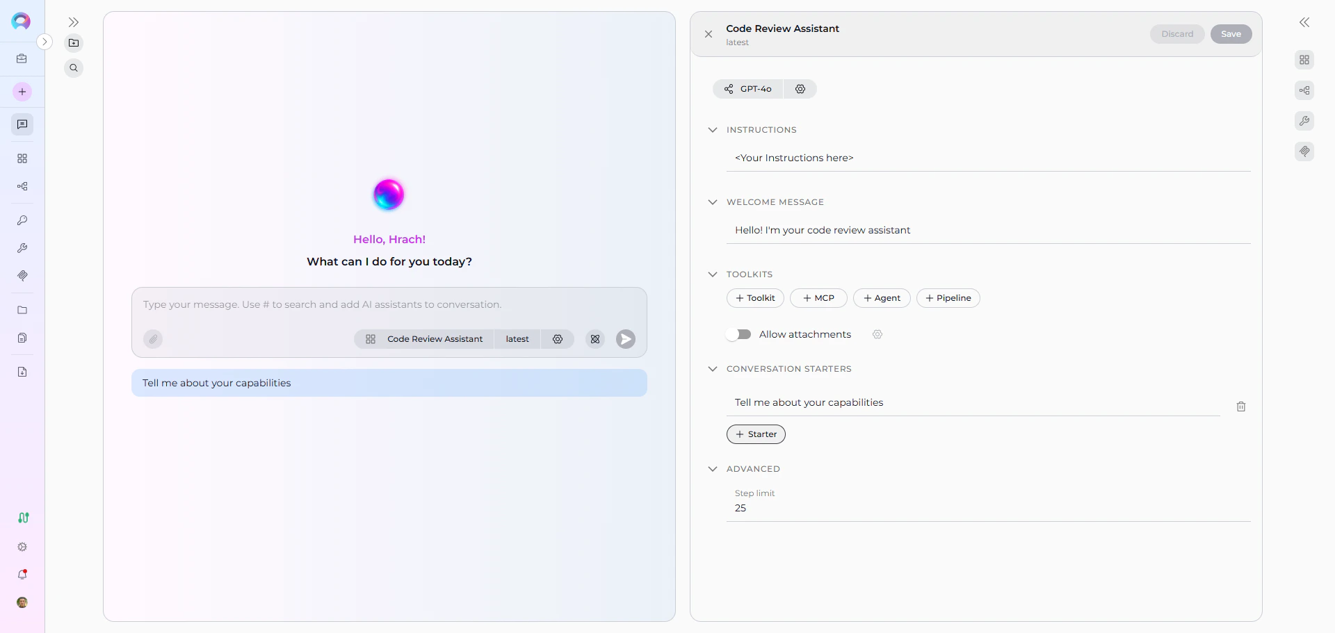 Agent Basic Configuration