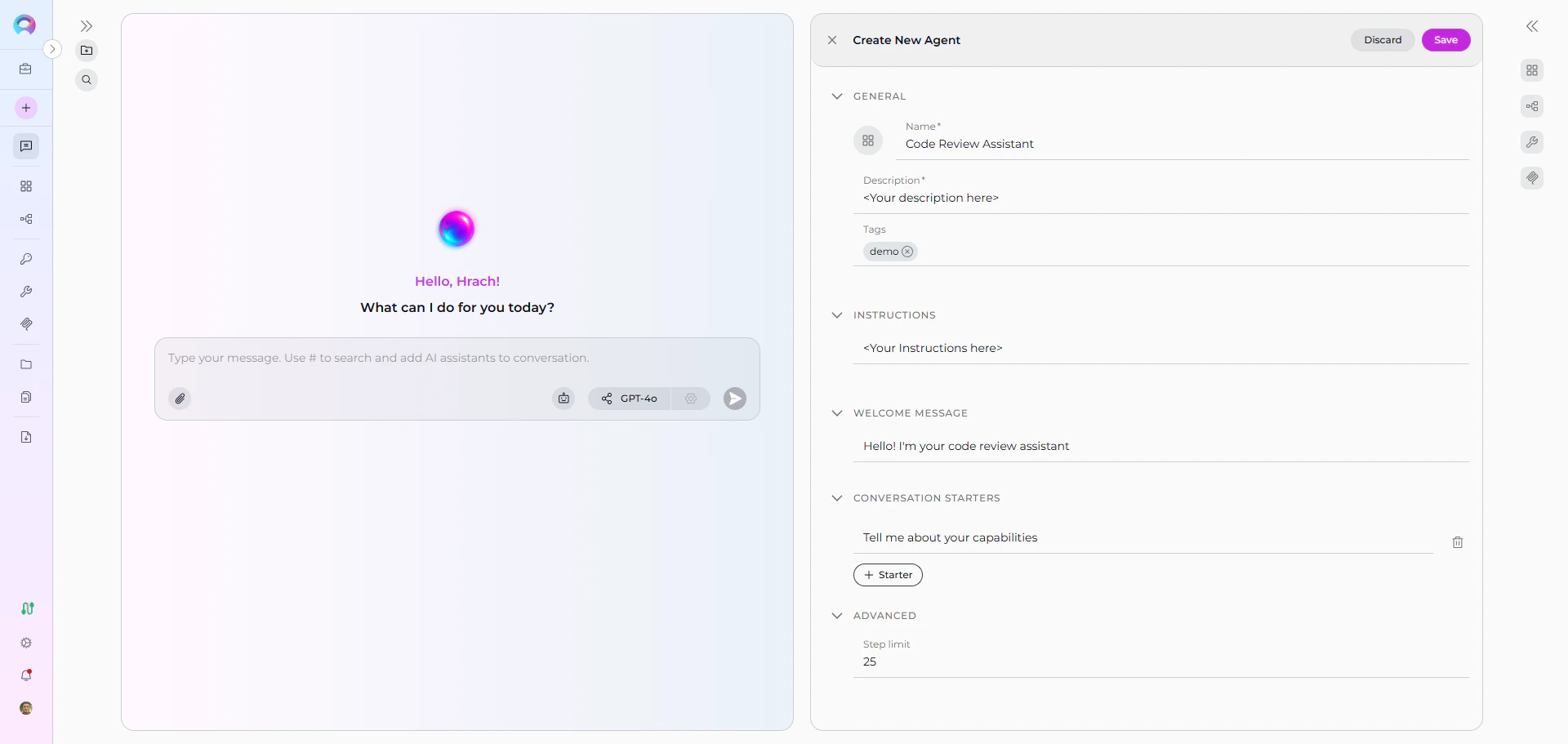 Agent Basic Configuration