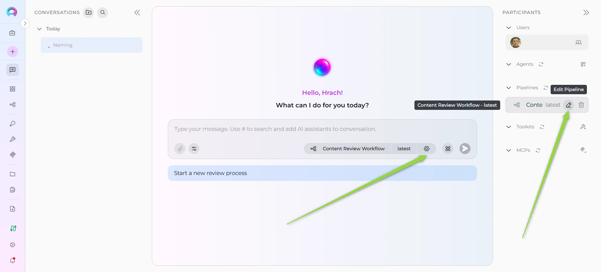 Pipeline Edit Access