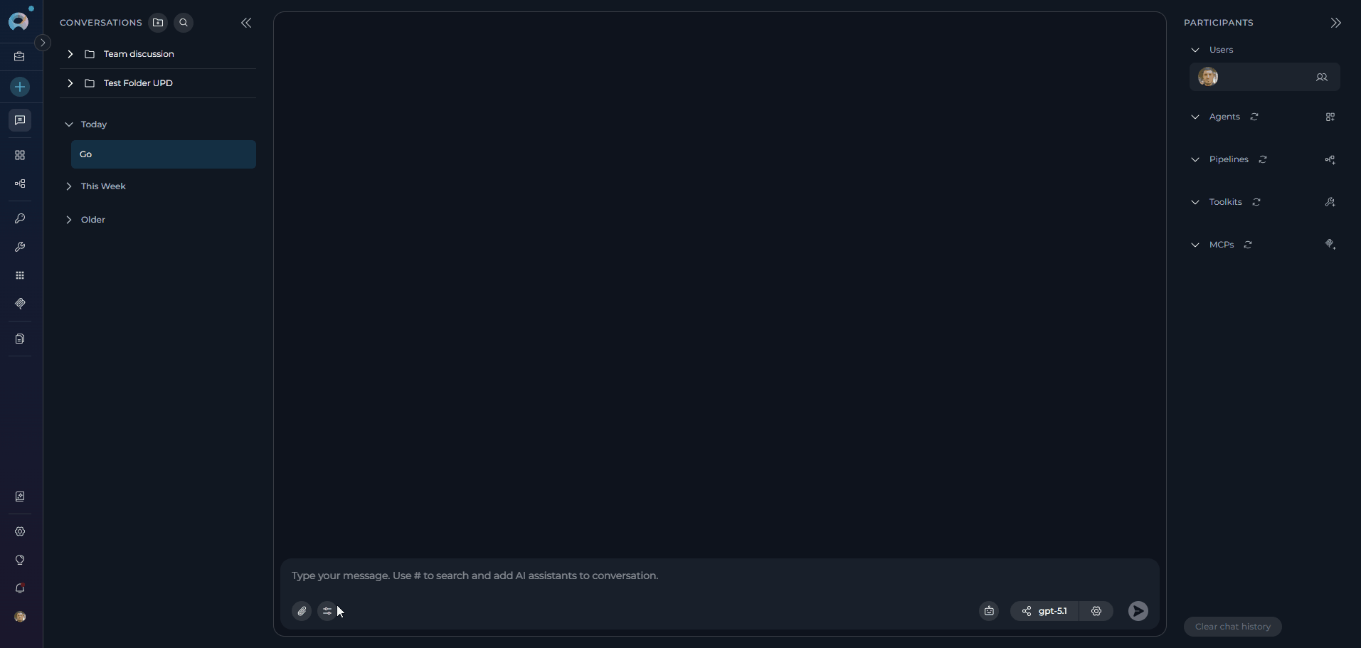 Internal Tools Button