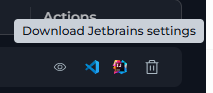 Download JetBrains Settings
