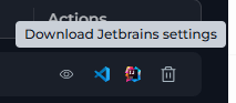 Download JetBrains Settings