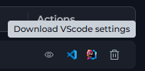 Download VSCode Settings