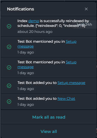 Quick Notifications