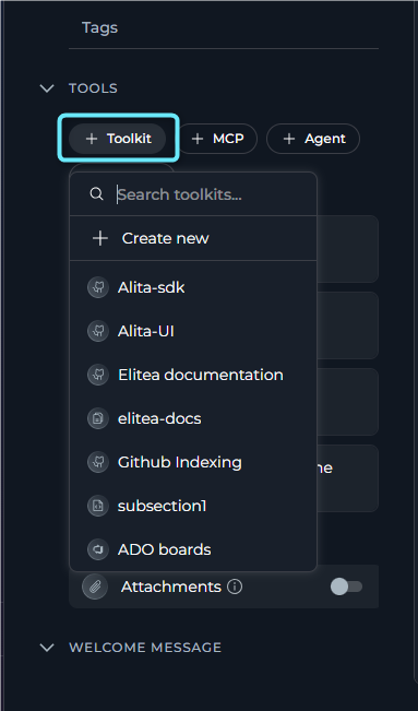 Add toolkit to pipeline configuration.