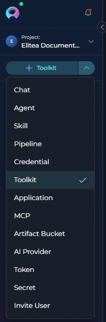 Toolkit creation entry points.