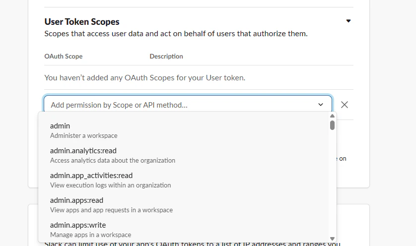 User OAuth