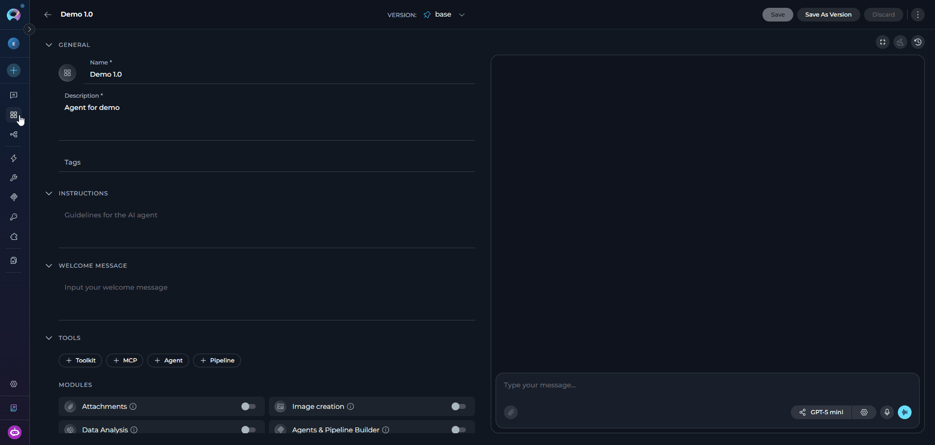 Aha! toolkit added to agent