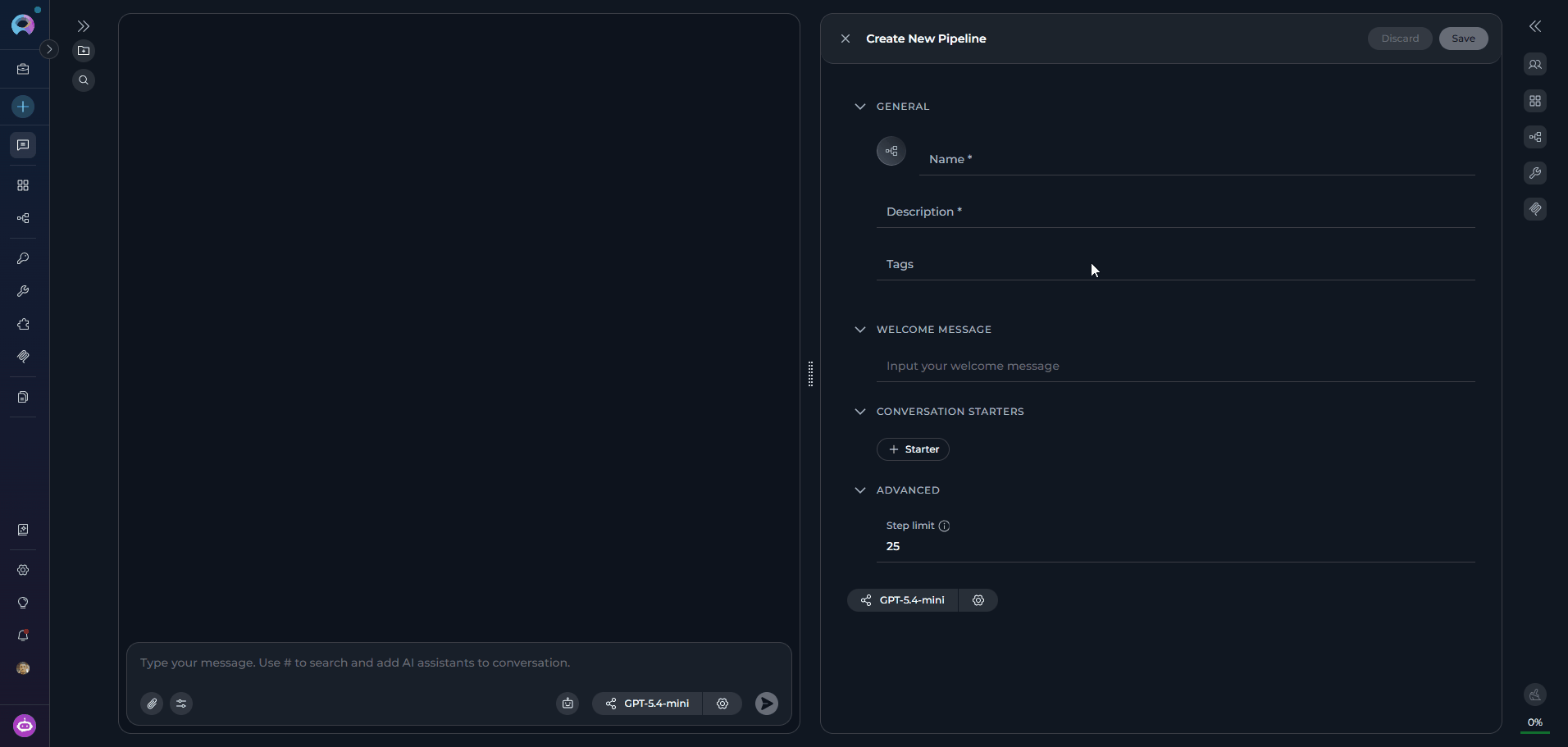 Pipeline Basic Configuration