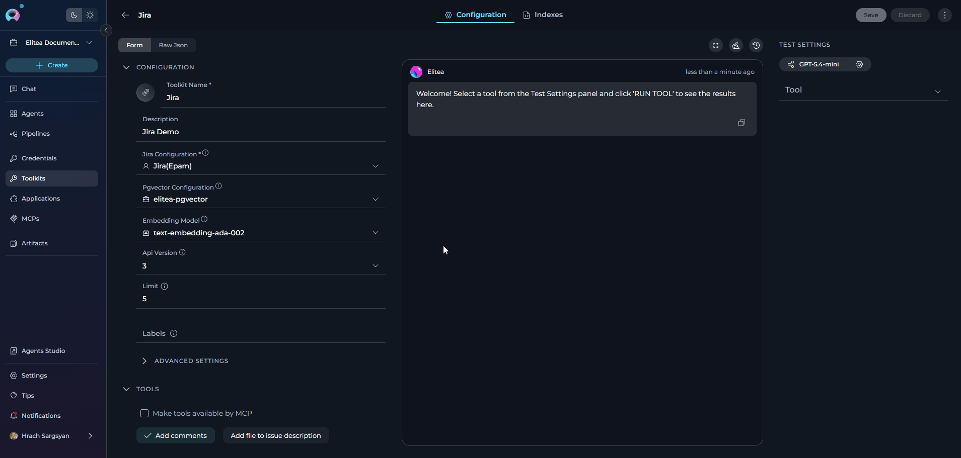 Shared Credentials Banner