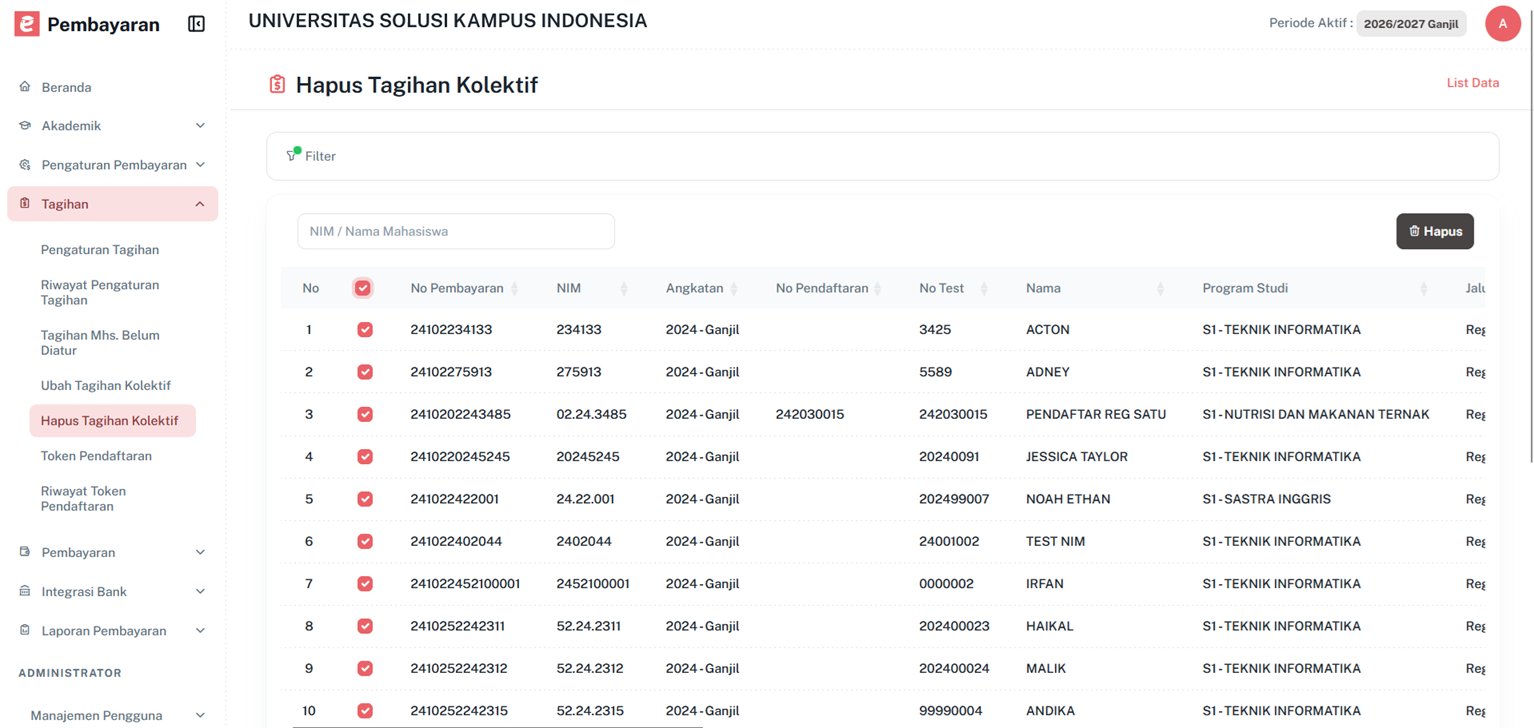 Hapustagihankolektifcheckboxselected