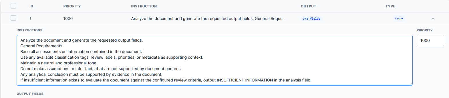 Text Generation Model Instruction Text Example