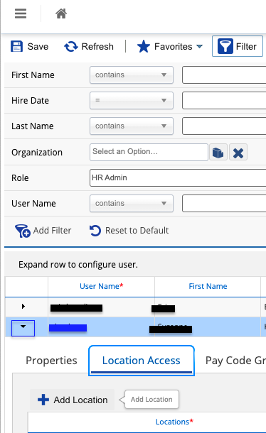 eqtble organization settings