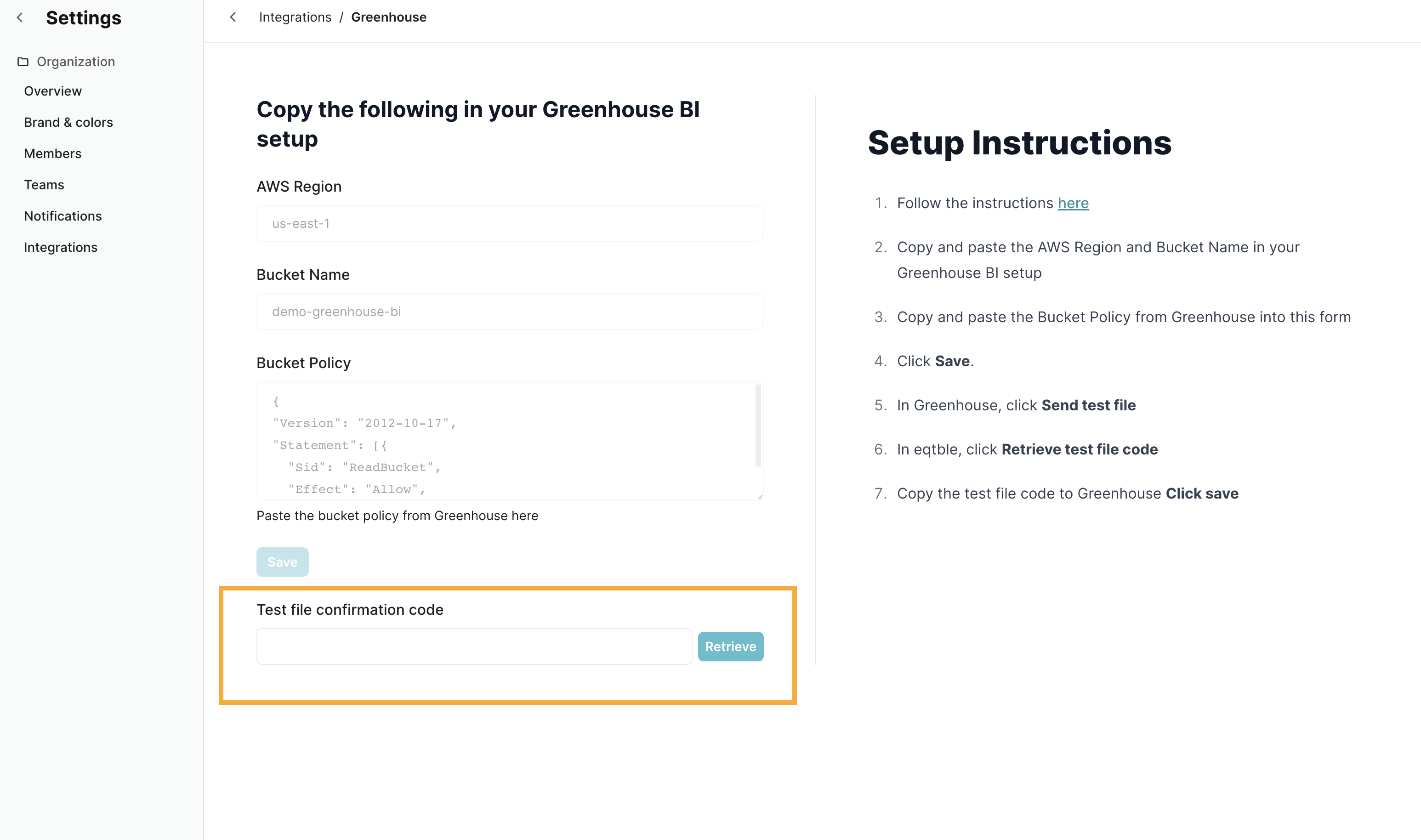 Greenhouse BI Connector