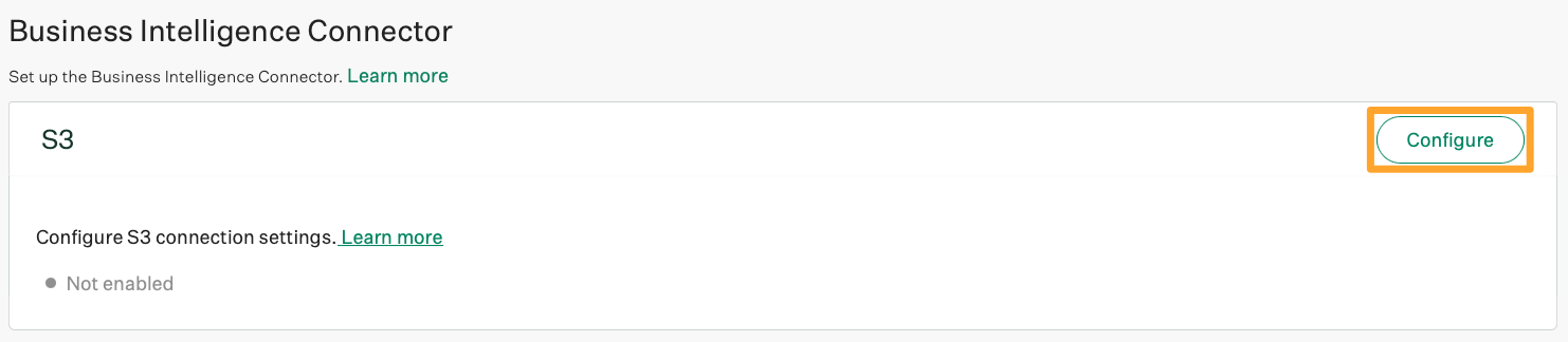 Greenhouse BI Connector