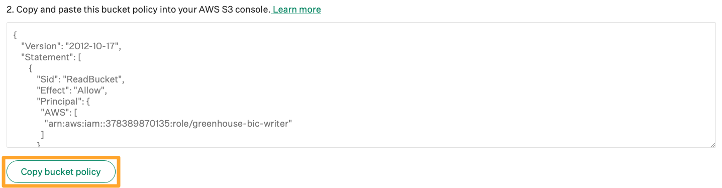 Greenhouse BI Connector