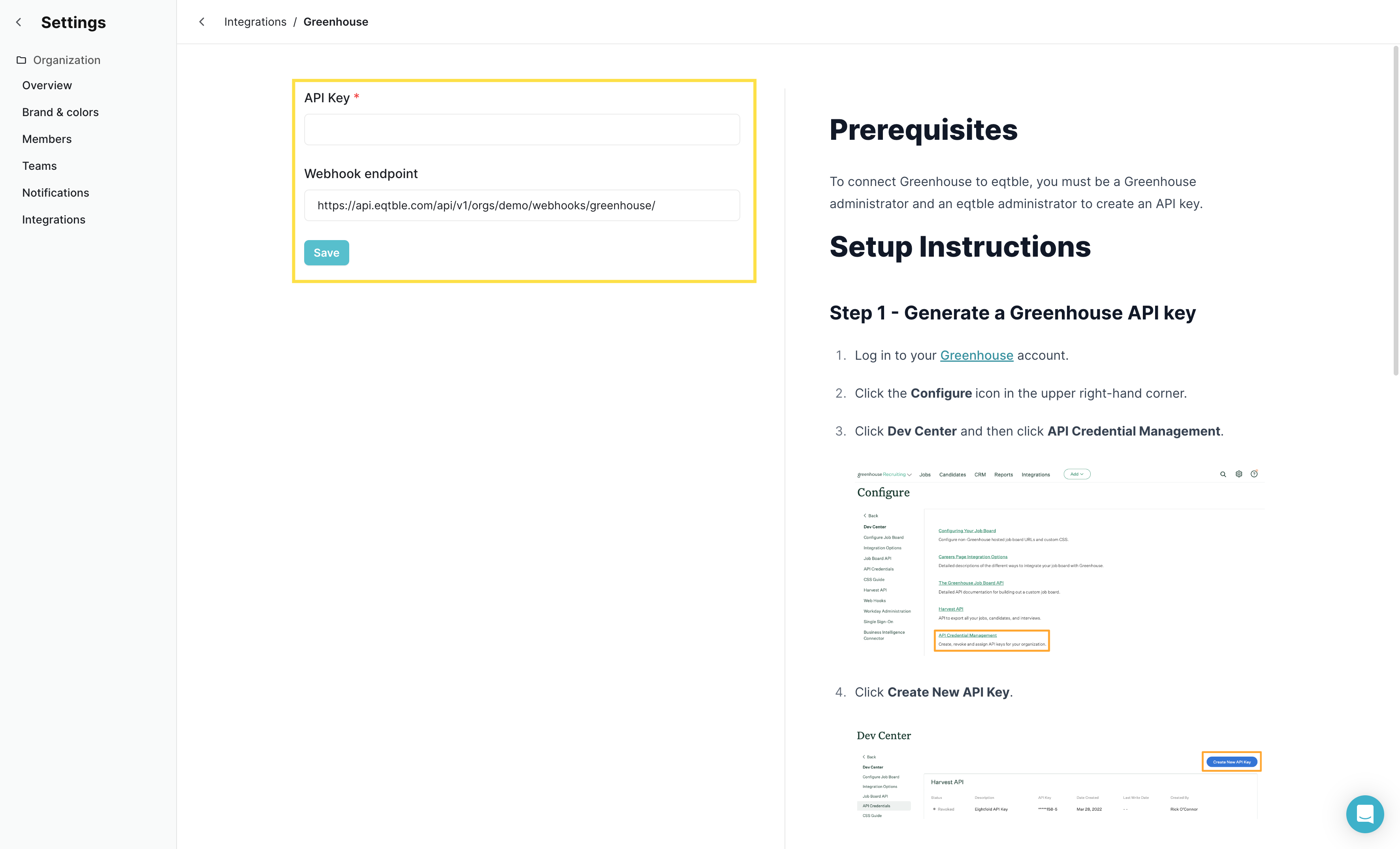 Greenhouse BI Connector