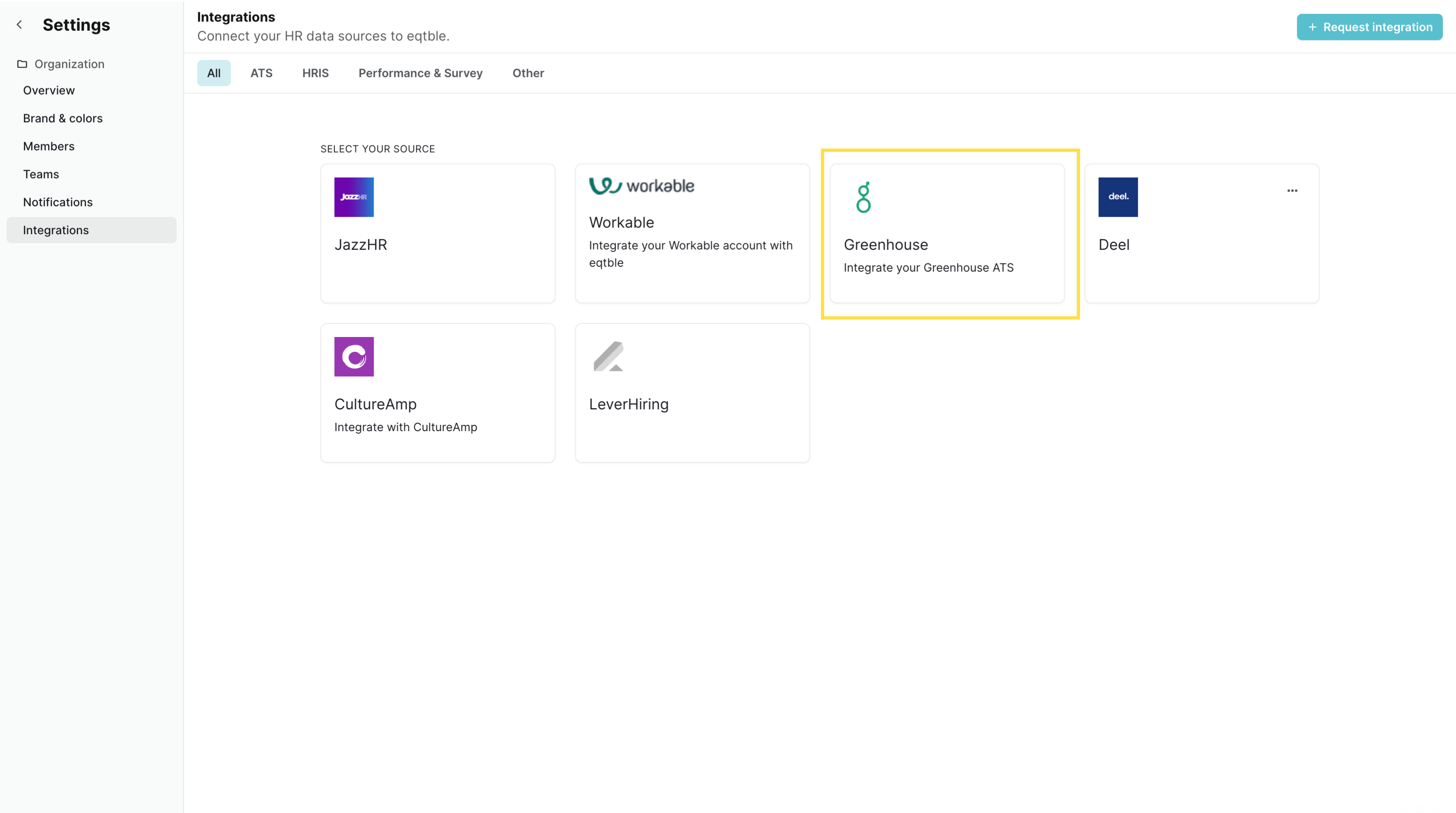 Greenhouse BI Connector
