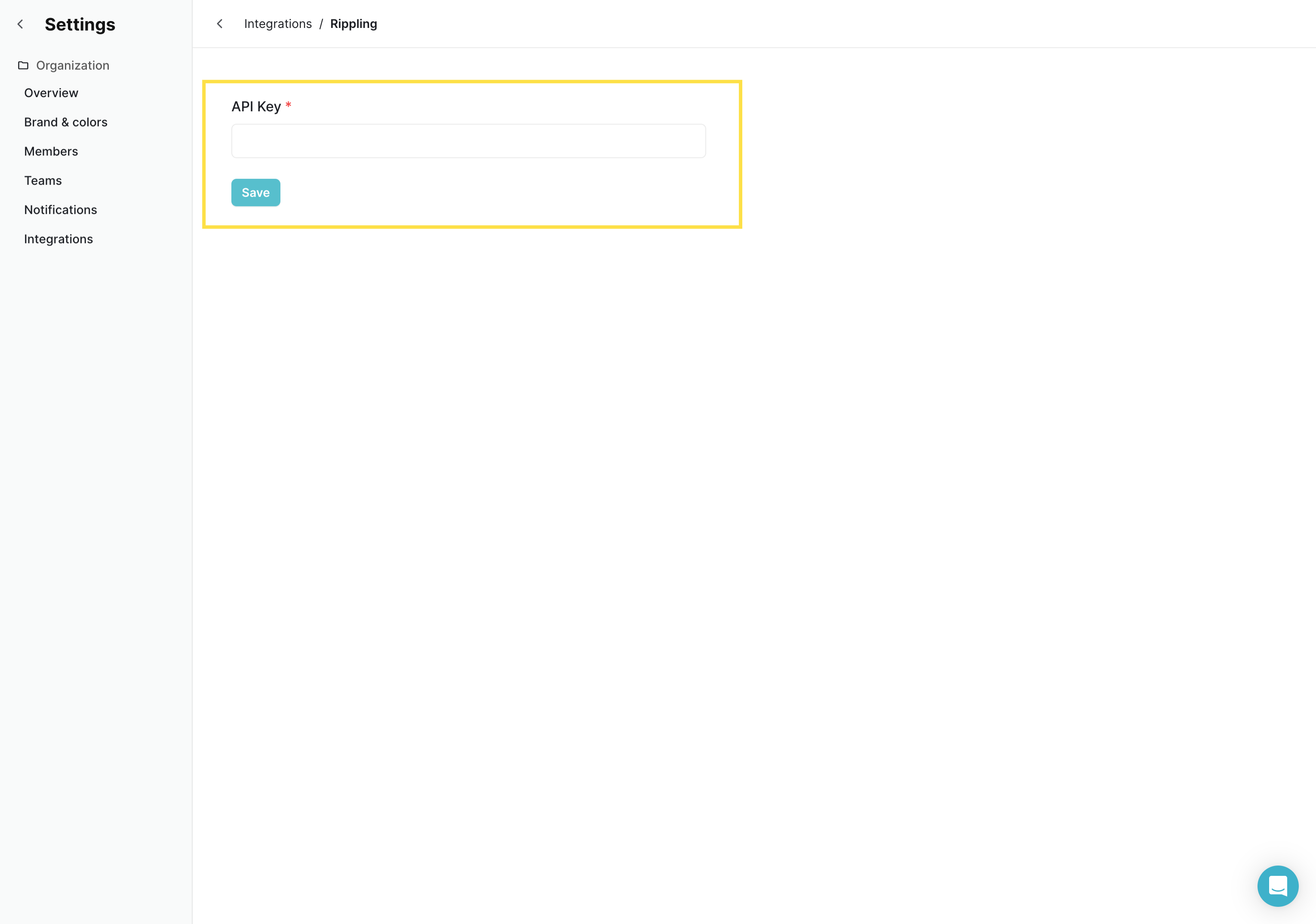 eqtble rippling integration