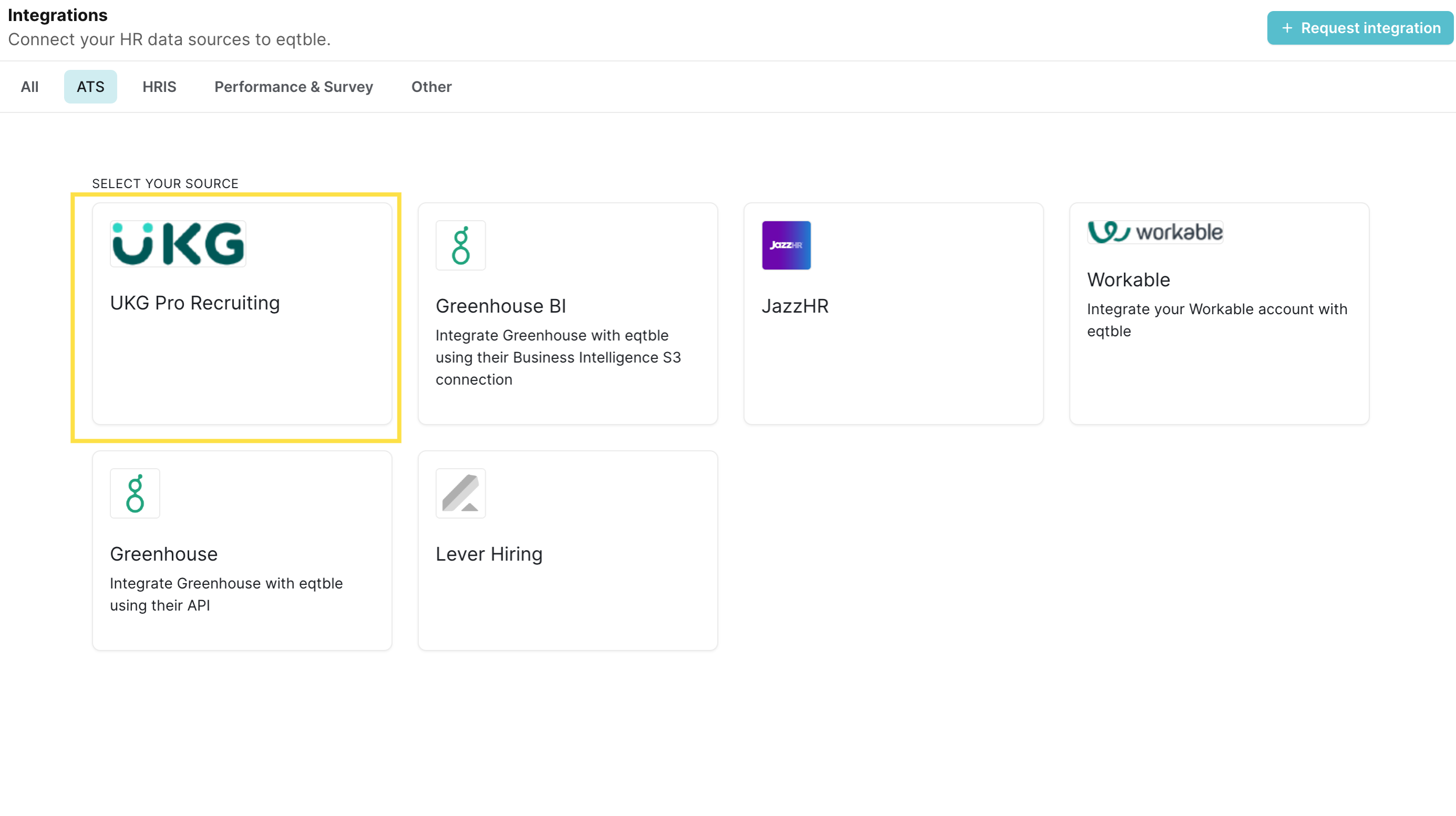 eqtble ukg pro recruiting