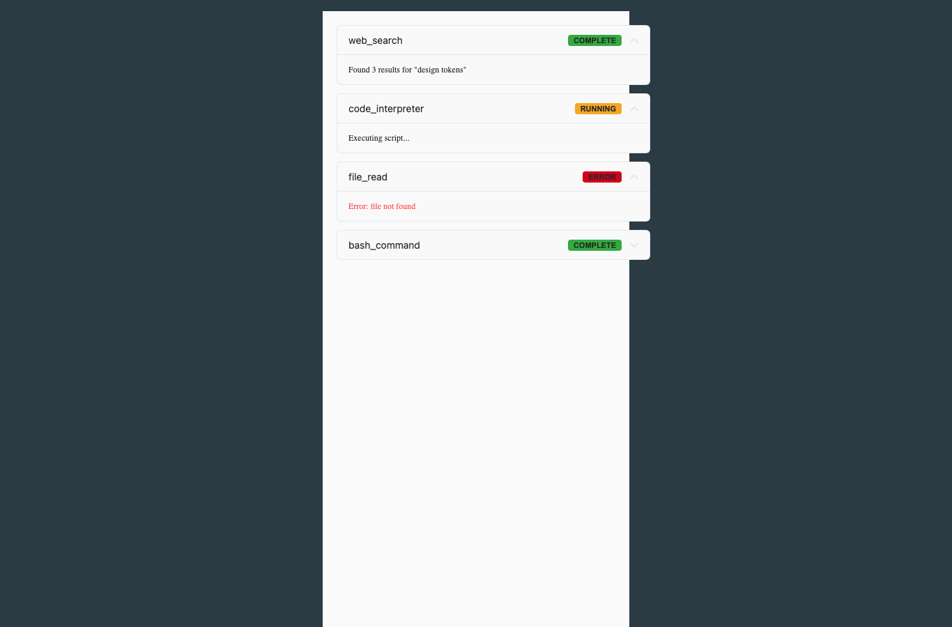 EquaToolCard light theme