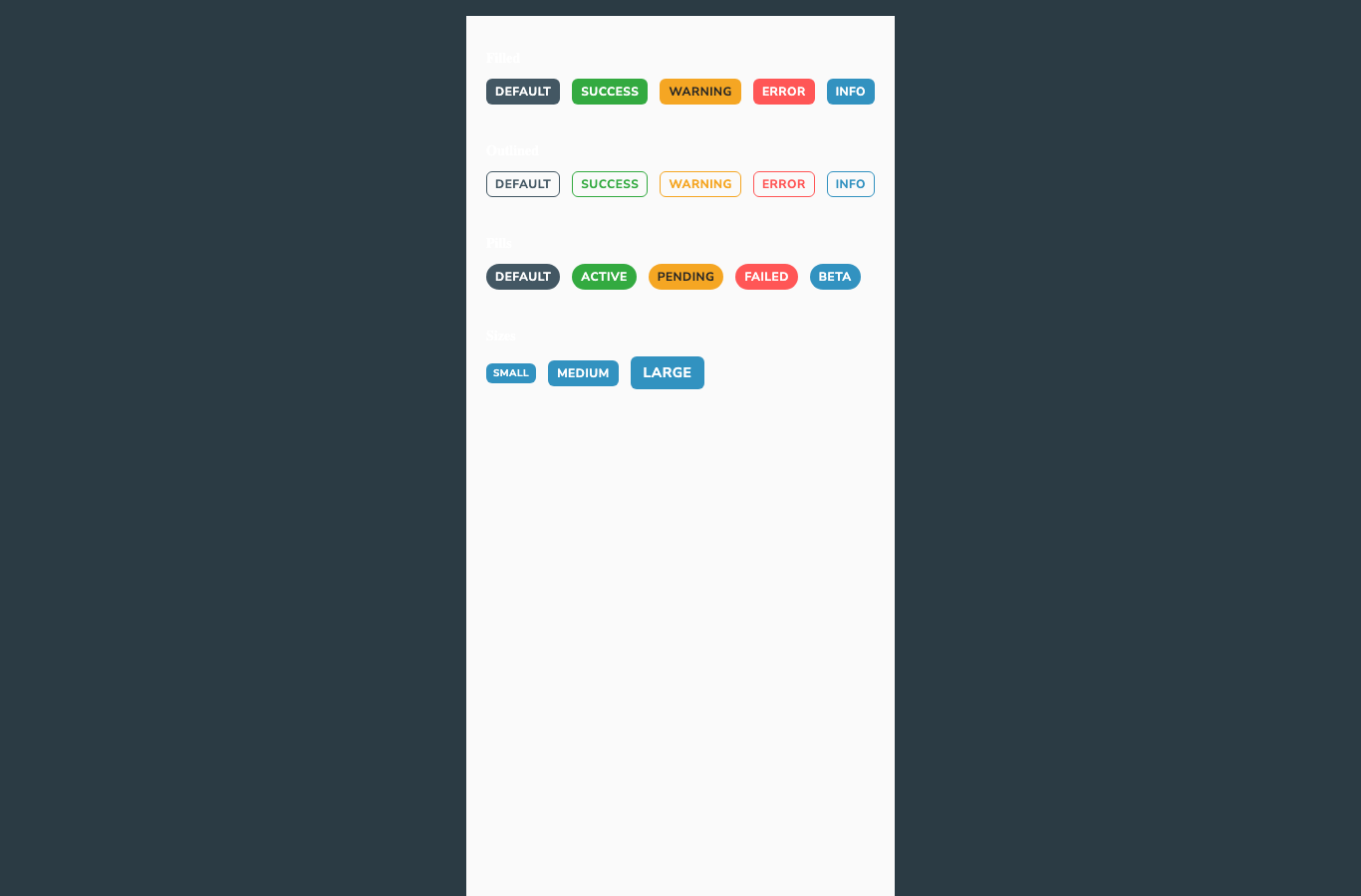 EquaBadge light theme