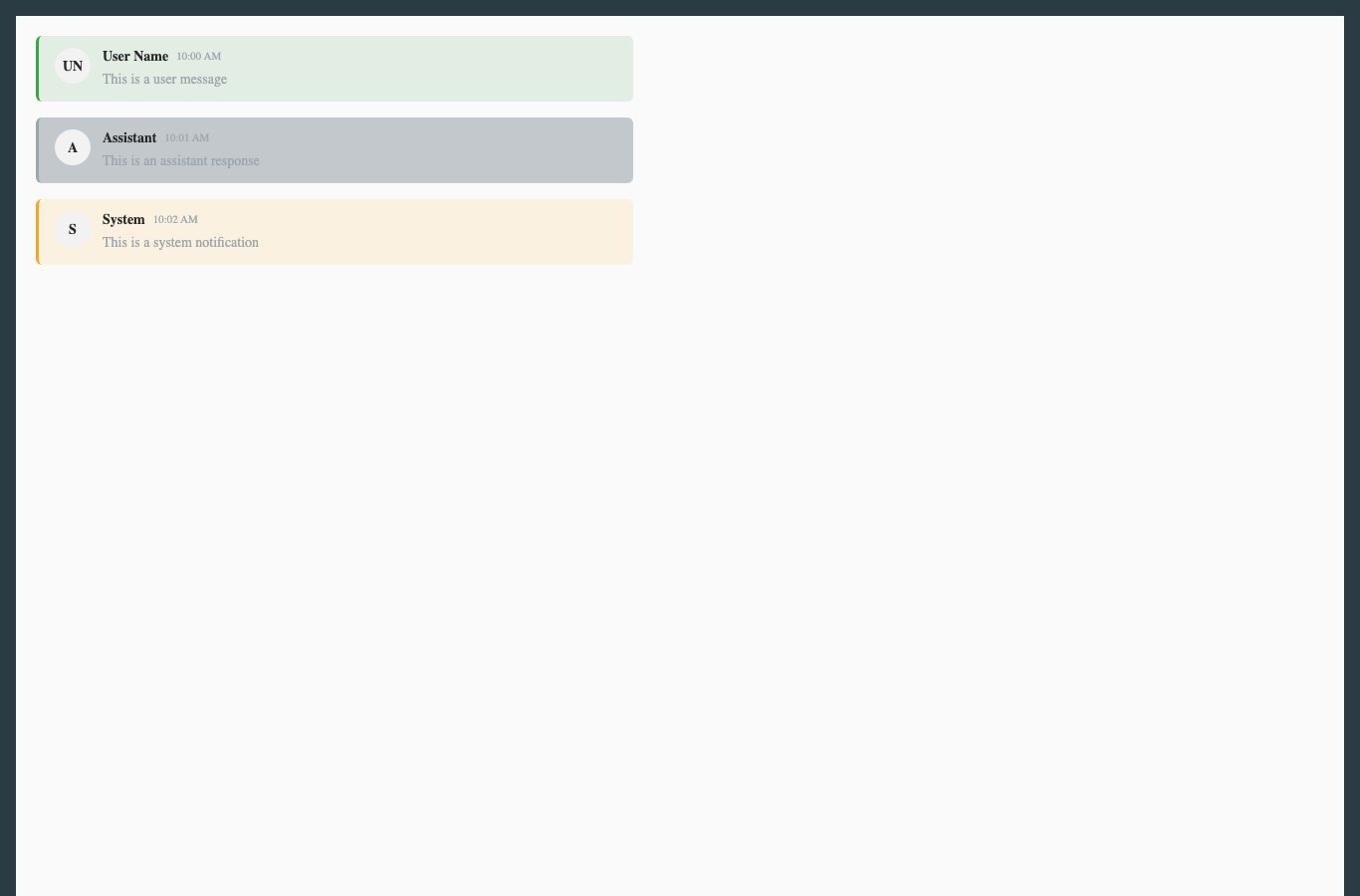 EquaChatBubble light theme