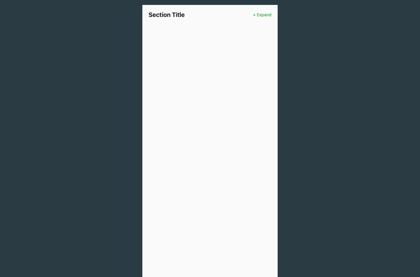 EquaCollapsible light theme