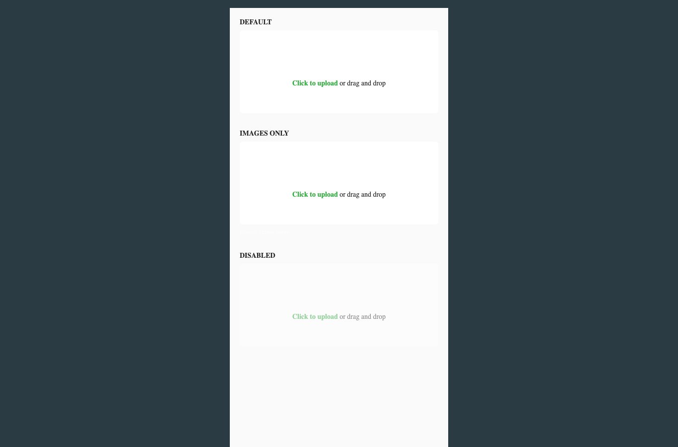 EquaFileUpload light theme