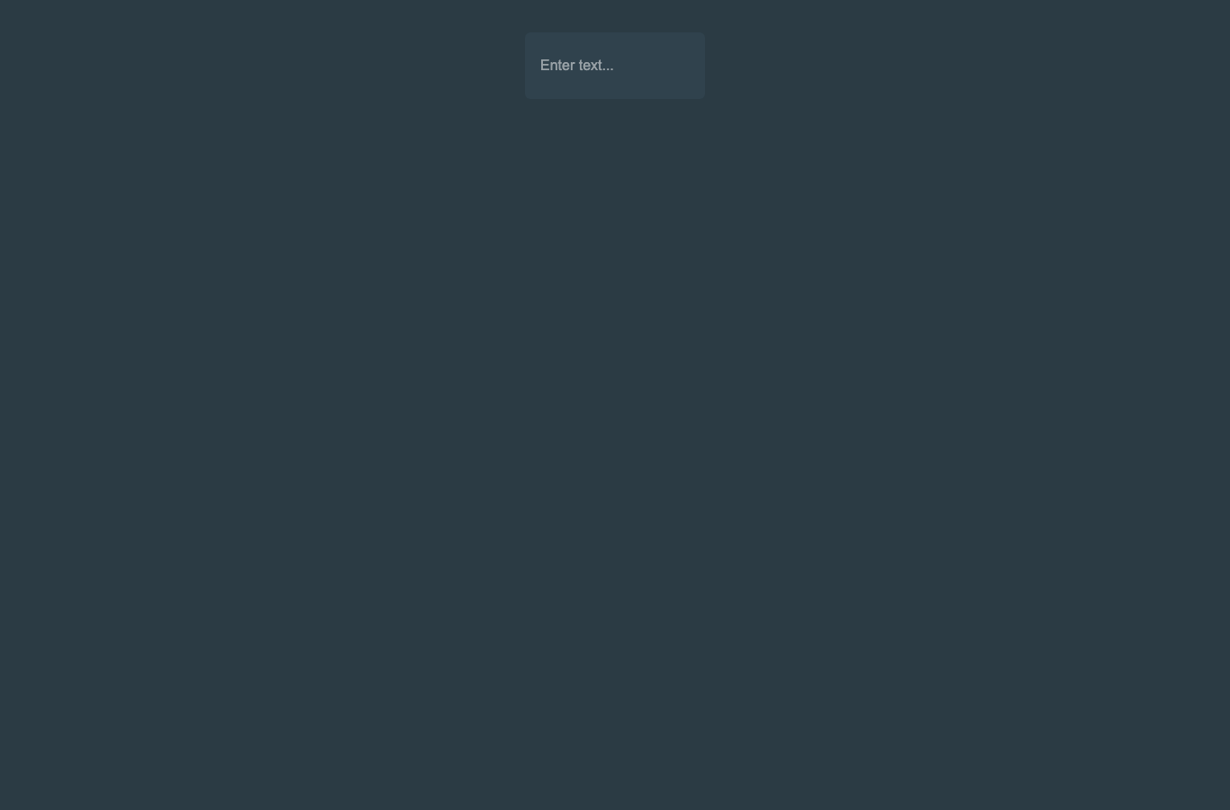 EquaInput dark theme