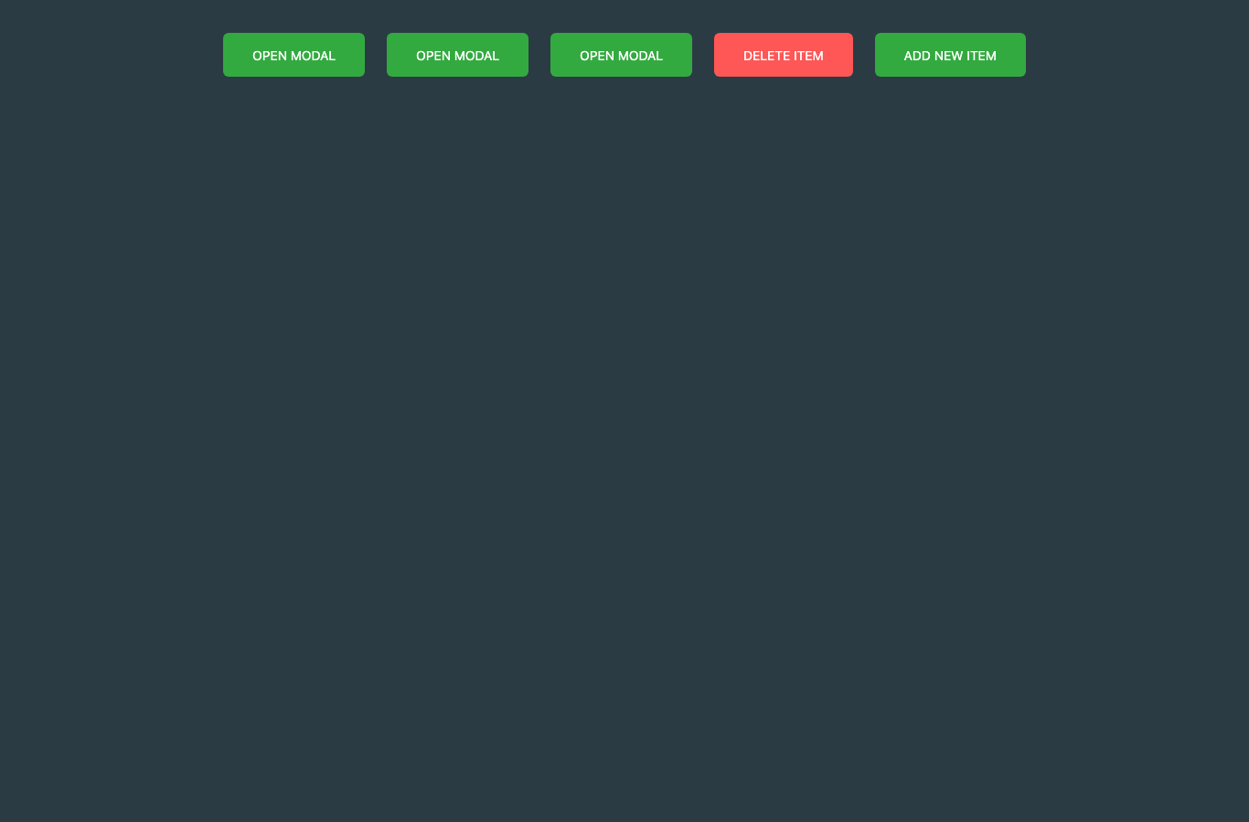EquaModal dark theme