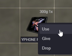 Opening a newly purchased phone