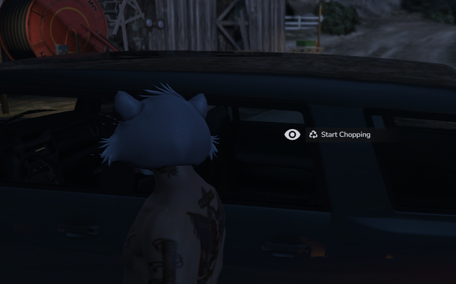 Locating the requested Chop Shop vehicle