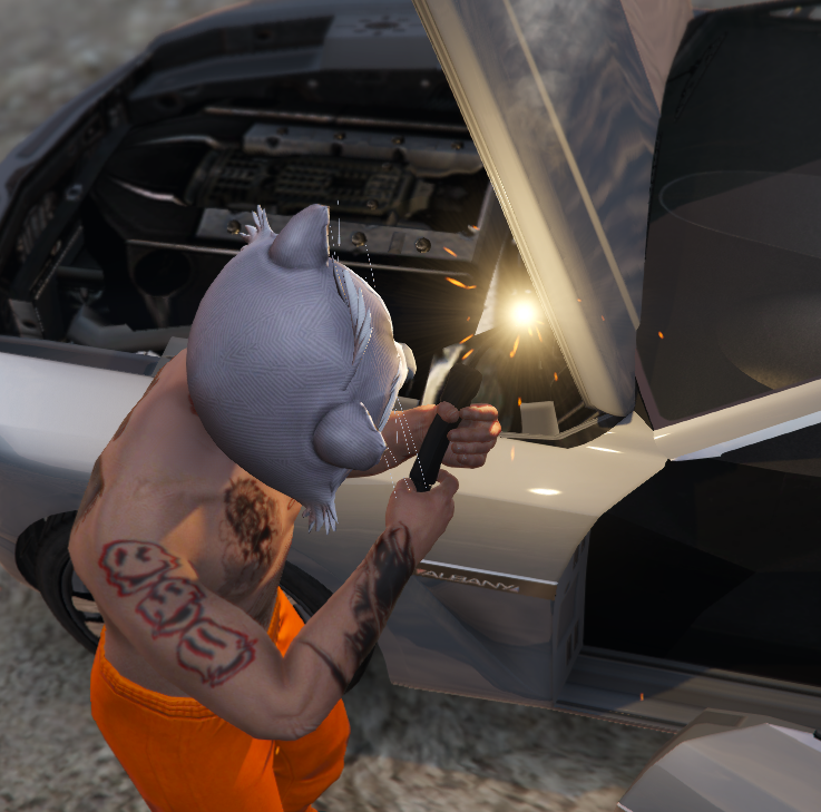 Delivering the requested vehicle to the Chop Shop
