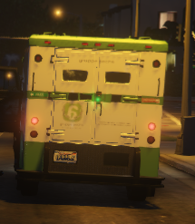 Placing Thermite on the rear of the armored Bank Truck