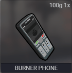 Burner Phone Burner Phone used for house robbery contracts