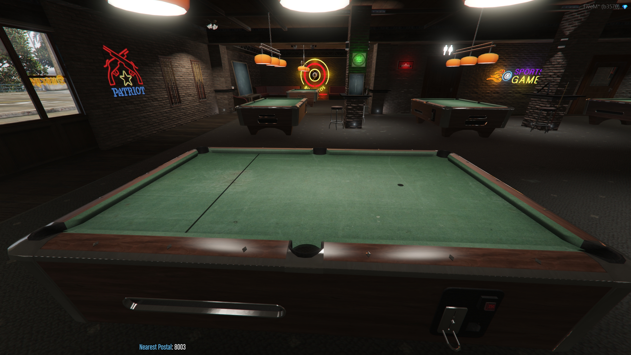 Playing pool in Equinox Roleplay