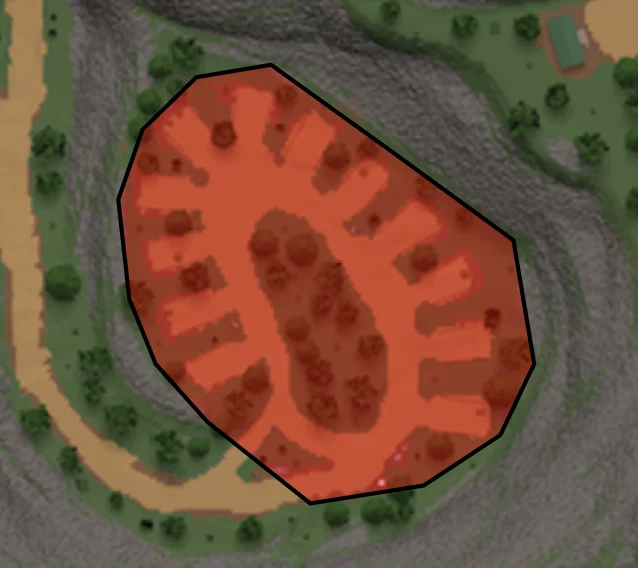 PSC Territory in High Rock Park