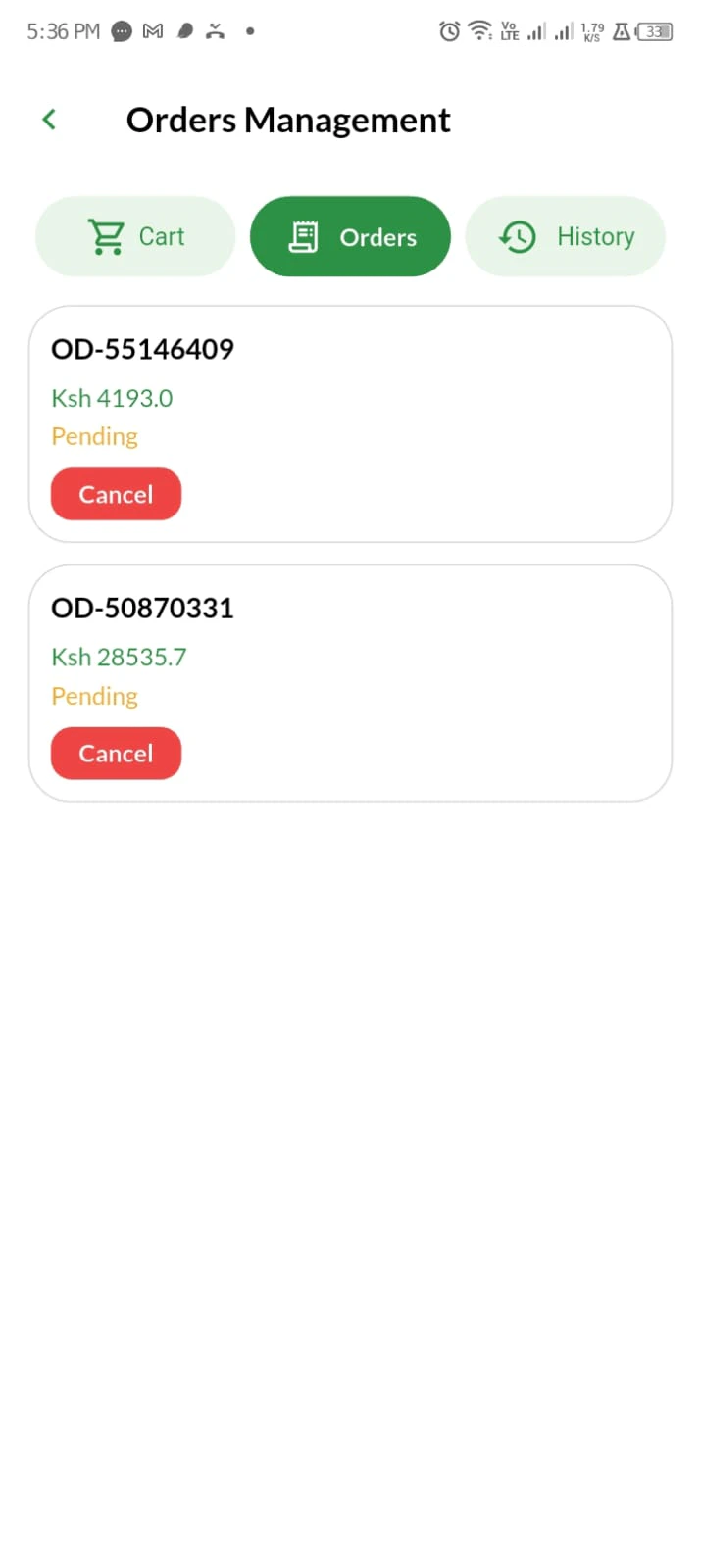 Agri Shop Categories and Products